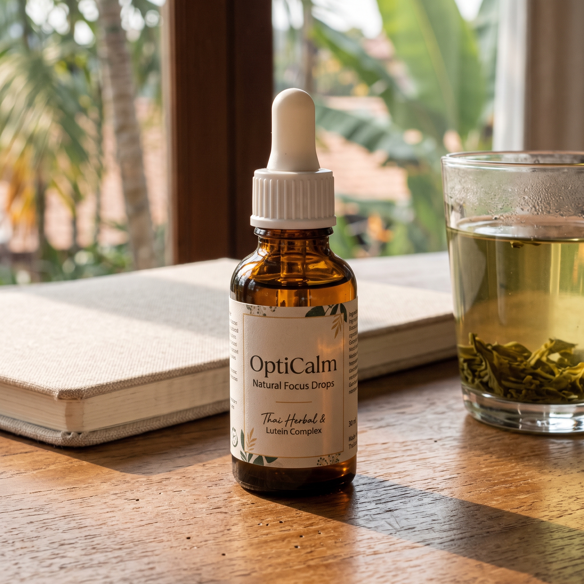 OptiCalm Natural Focus Drops & Warmup Routine